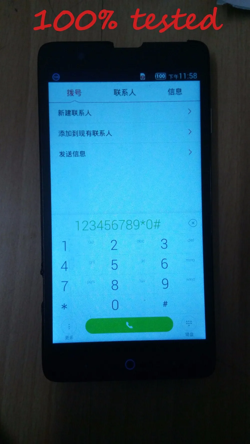 Испытание 100% черный полный для zte blade hn v993w l3 плюс жк-дисплей с сенсорным экраном дигитайзер ассамблеи замена + бесплатные инструмент Испытание 100% черный полный для zte blade hn v993w l3 плюс жк-дисплей с сенсорным экраном дигитайзер ассамблеи замена + бесплатные инструмент
