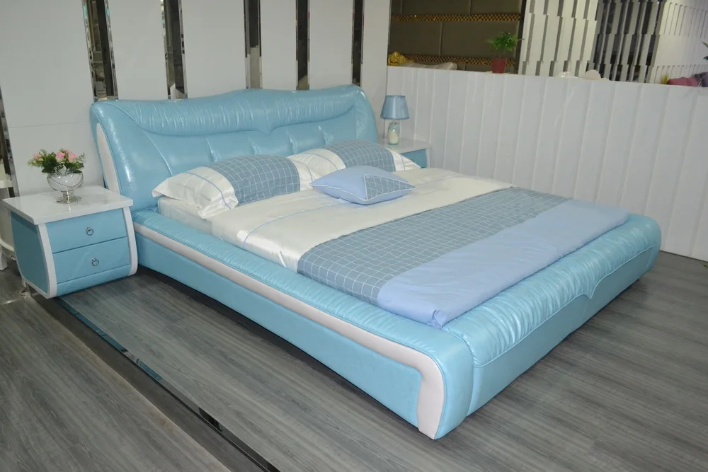 Мебель для спальни мягкая кровать мебель для спальни Cabecero Cama Muebles Para Casa Rushed Real King не деревянная мягкая кровать современные кровати