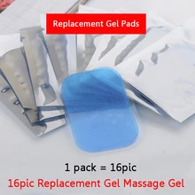 10 шт./пакет Замена гелевых подушечек наклейки гелевая полоска гидрогель гель Замена для EMS тренажер стимулятор мышц живота тренажер