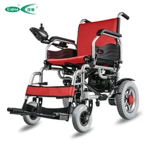 Cofoe Medical equipment power Folding Portable Electric A6 12A/20A Folding Portable Lightweight Small Wheel Wheelchair A6