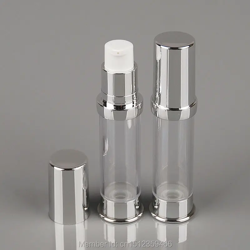 Download 15ML 20ML 30ML Silver Airless Bottle Lotion Pump, Cosmetic ... Yellowimages Mockups