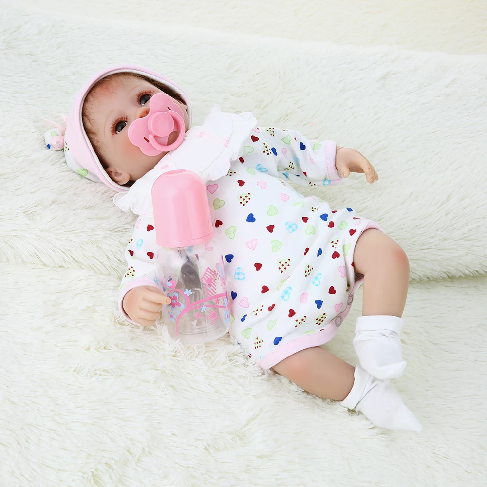 Кукла Reborn Baby Doll силиконовая кукла для девочек 16 дюймов 40 см|Куклы| |