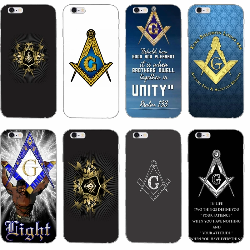

Masonic TPU Silicone Soft phone case For Samsung Galaxy S9 S10 A10 A30 A40 A50 A60 A70 A6 A7 A8 J8 J6 J4 prime plus
