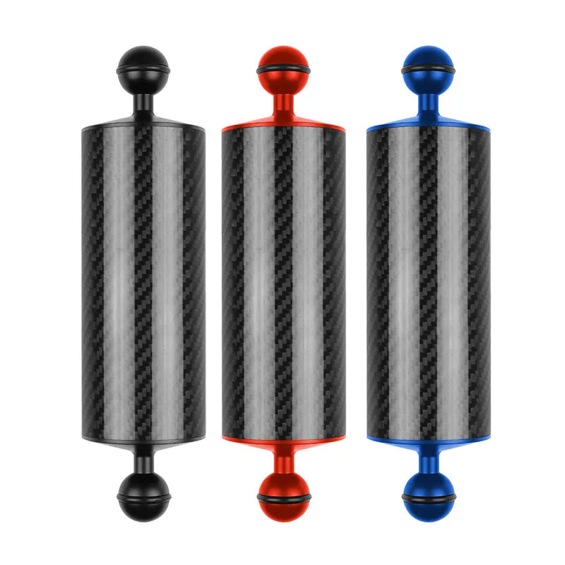 Алюминий " углеродное волокно плавающая рука поддержка углеродного волокна плавучий водный рычаг для Gopro Экшн камеры FS608