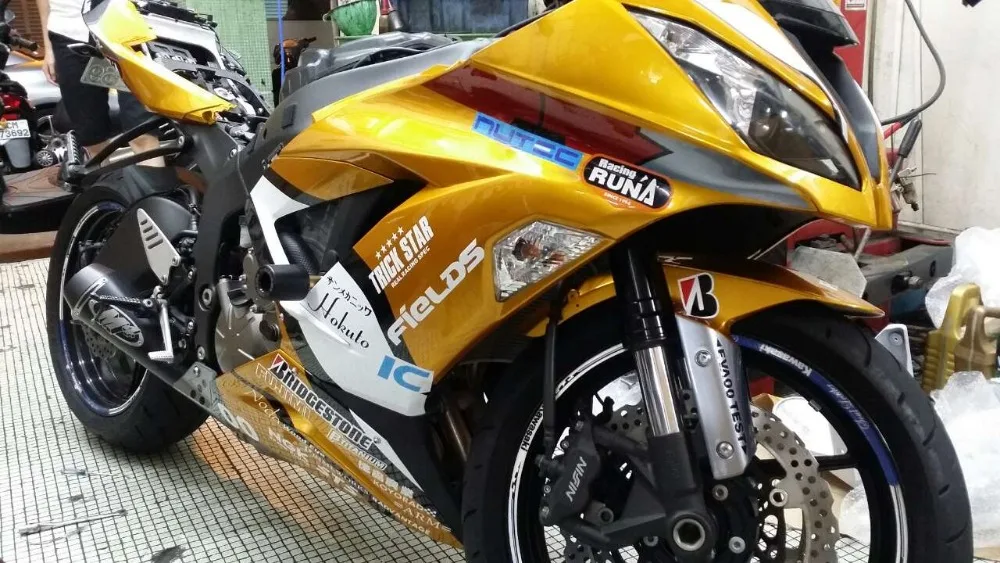 Новый комплект обтекателей из АБС-пластика для kawasaki Ninja ZX6R 636 599 2013 2014 2015 6R 13 14 15 16 17 |