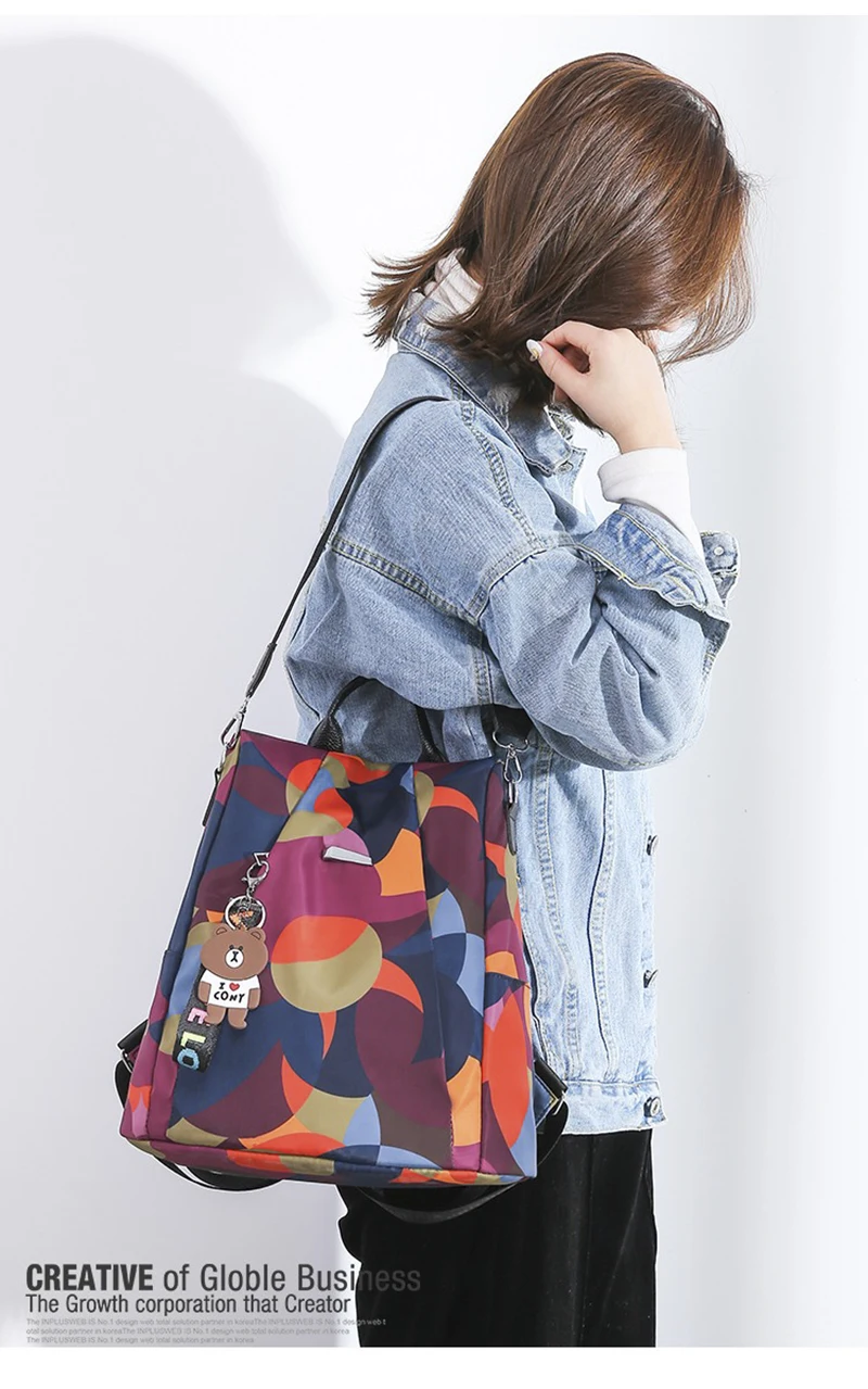 KMFFLY модный бренд водонепроницаемый Оксфорд женский Противоугонный Рюкзак Школьная Сумка высокого качества для женщин многофункциональные дорожные сумки