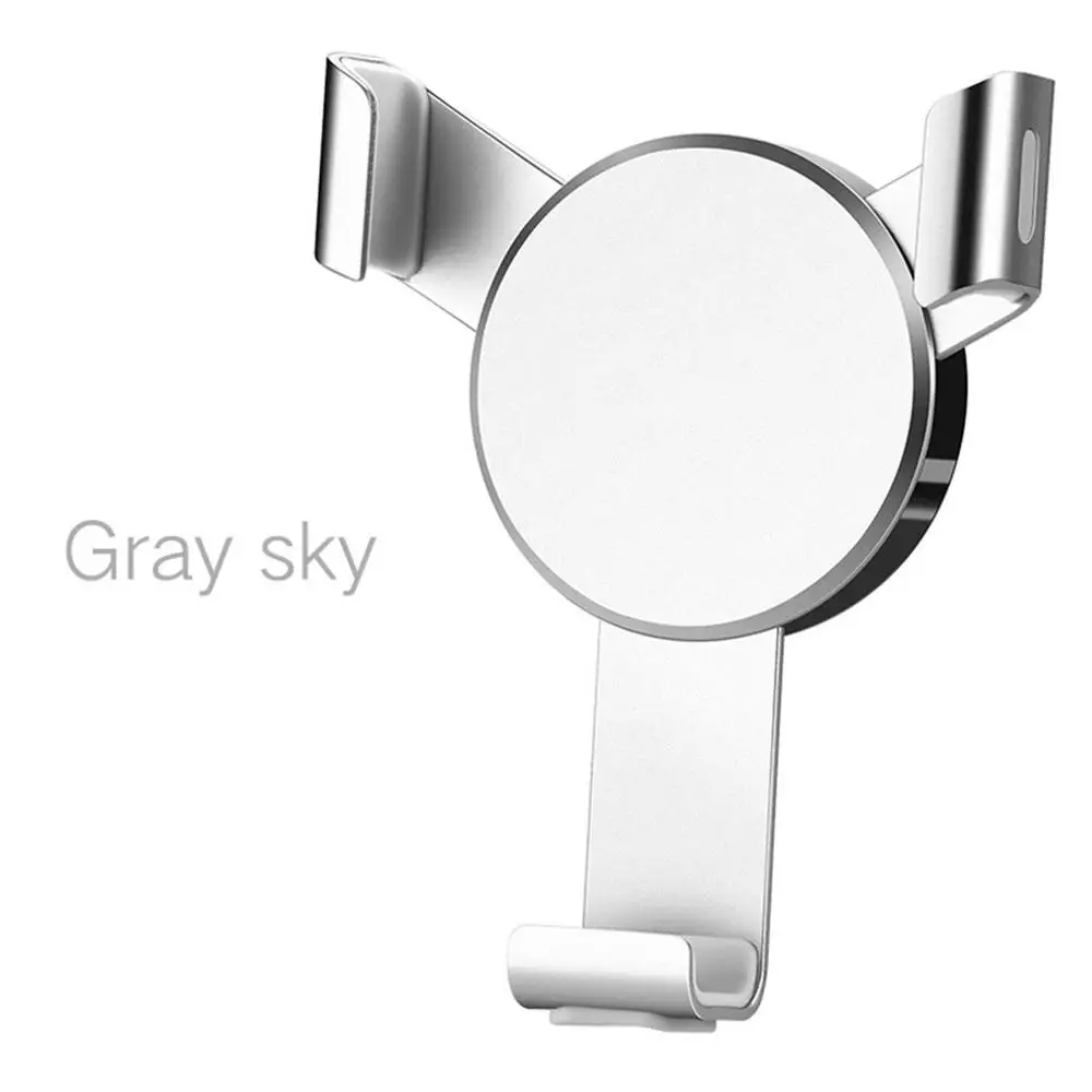 

Green Union Gravity Car Bracket Air Outlet Universal Type Buckle Type Car Air Conditioner Mouth Phone Mobile Phone Holder