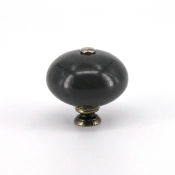 

5PCS Round Door knob Ceramic Furniture Cabinet Door Handle Drawer Wardrobe Cupboard Ball Pull Handle Knobs