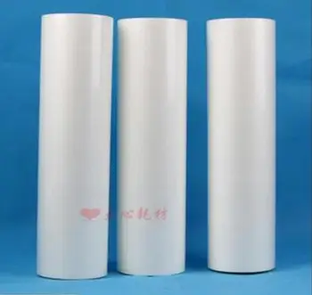 

Two rolls of 310mmx200M Satin Matt glossy Core Hot Laminating Films Bopp for Hot Roll Laminator 16 MIC thickness