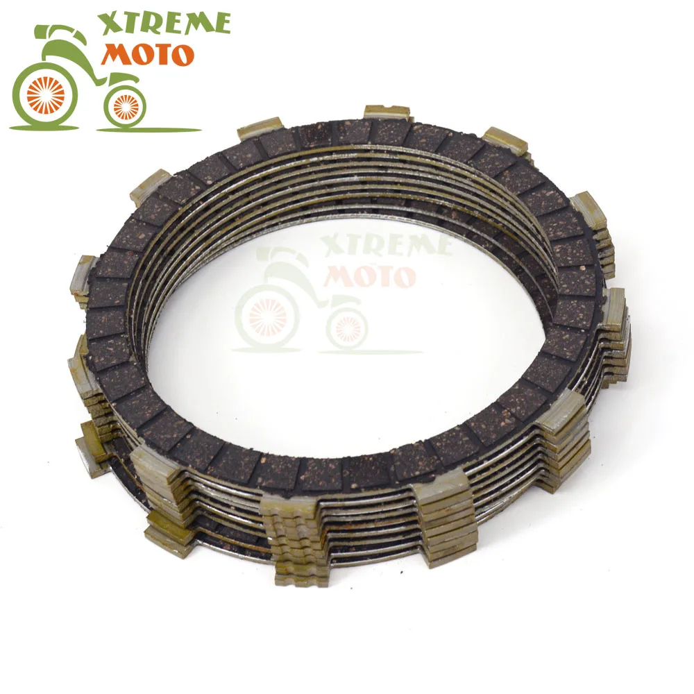 

Motorcycle Clutch Disc Friction Plates Set 9pcs for YAMAHA YZ426F 2000 WR450F 2004 YZ450F 2003-2006 MT-09 YZF-R1 13 12 14