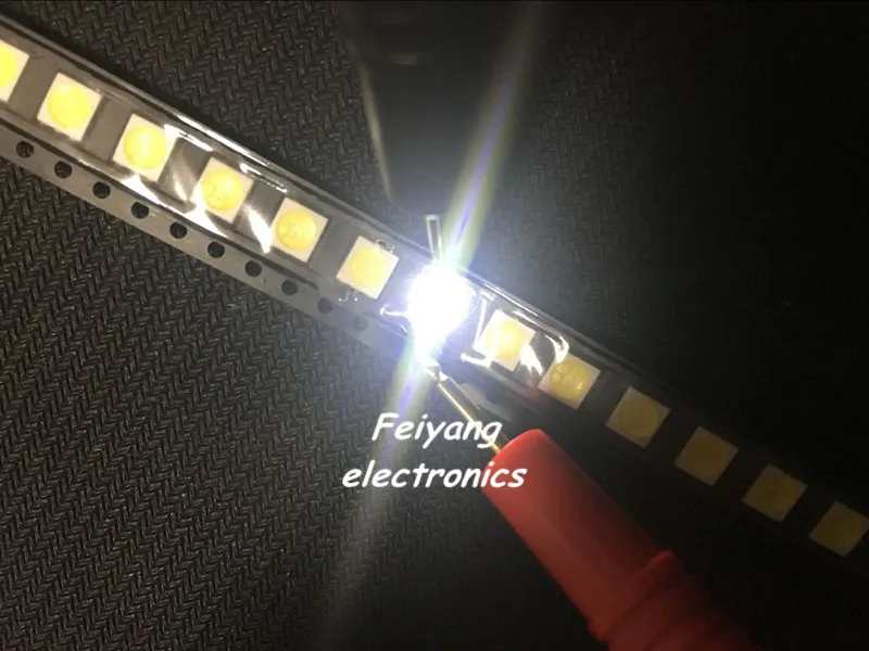 

100pcs 5050 White/warm white/Blue/Green/RED/YELLOW SMD/SMT LED 5050 smd led 60MA 10-18LM 0.2W
