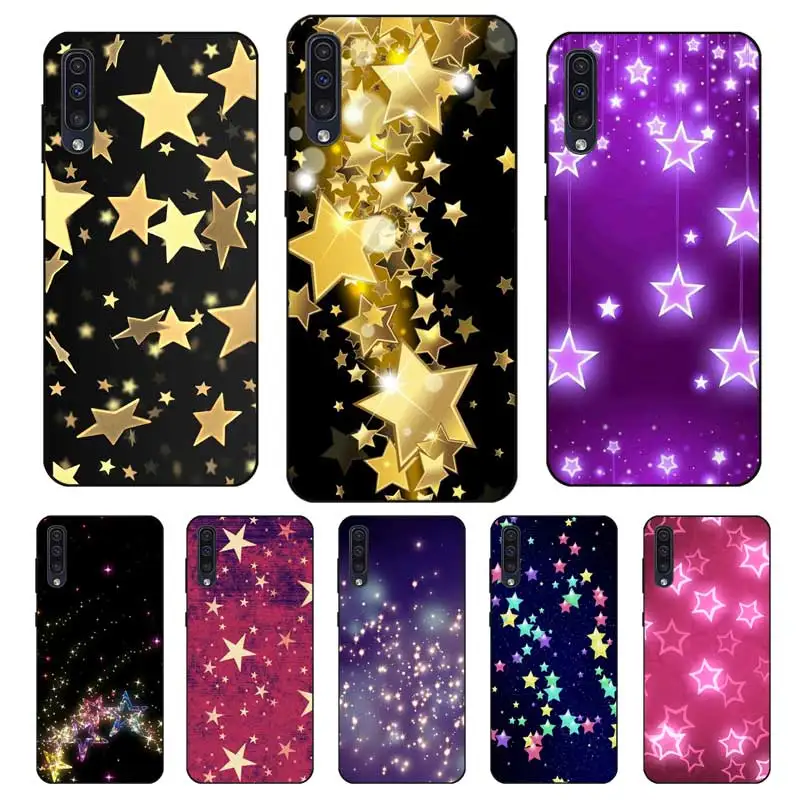 

N408 Star Black Silicone Case For Samsung Galaxy A2 Core A6 A7 A8 A9 A10 A30 A40 A50 A60 A70 A8S A9S A20E Plus