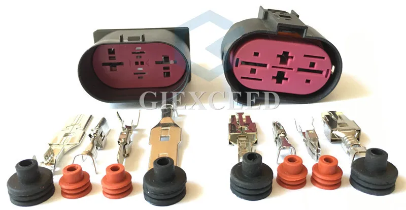 4 контакта 1J09064 1J0906444 1J0906234 автомобильный разъем датчика проводки гнездо