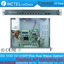 E3 1230 V2 CPU 1000M 6 82574L 2 82580DB fiber PFSense Firewall 1u Router Firewall Chassis