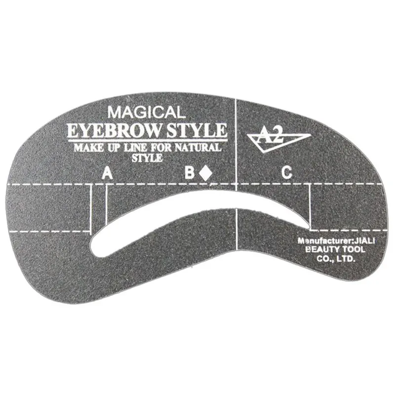 

24 Styles Grooming Eyebrow Kit Template Make Up Stencil Shaper DIY Tools
