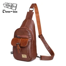 Три коробки дизайн Мода ретро Мужская сумка высокого качества PU кожаная мужская сумка через плечо карман Досуг через плечо сумки через плечо