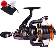 FDDL LJ9000 Рыболовная катушка полностью Металлическая катушка отжимания Троллинг длинный бросок для ловли карпа и соленой воды для серфинга спиннинг Большая Морская рыба