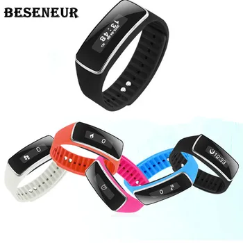 

Beseneur V5S Smart Band Bluetooth 4.0 Fitness Bracelet Sleep Tracker Call Reminder Health Sports Pedometer for Android IOS phone