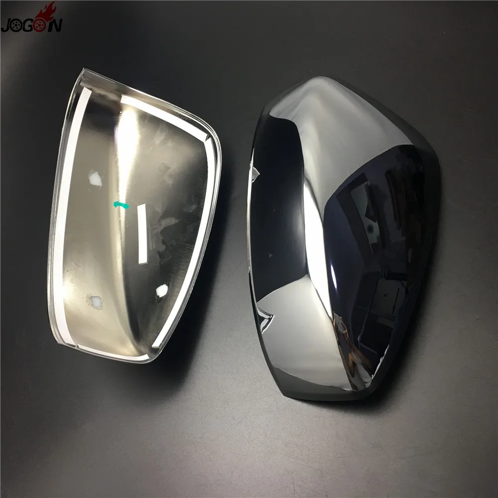 

2pcs For Mazda CX5 CX-5 2017 2018 Car Door Side Wing Rearview Rear Back View Mirror Cover Trim ABS Chrome Accessories