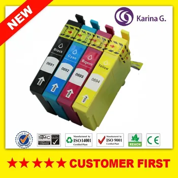 

Compatible for T0691 to T0694 Ink Cartridge suit for Epson Workforce Workforce 310/315/500/600/610/615/1100 Stylus CX5000 etc.