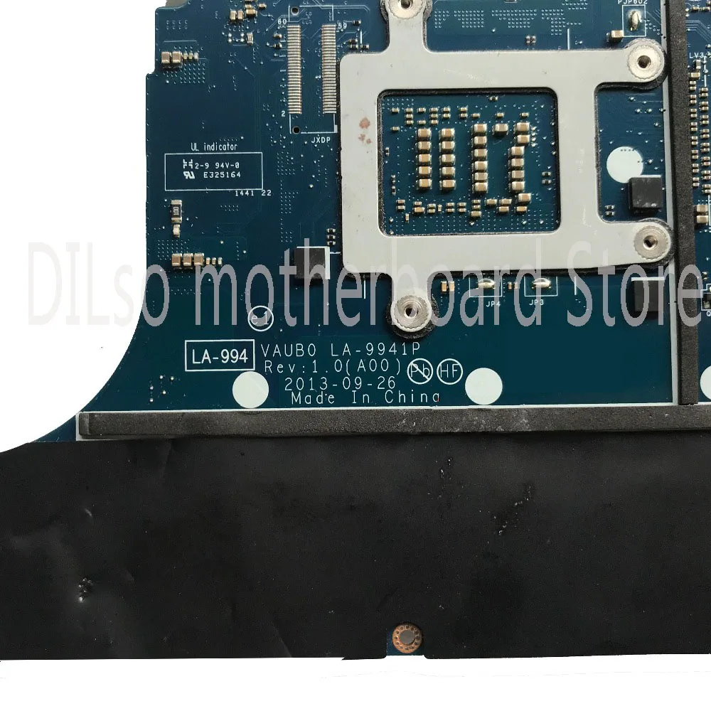 discounted KEFU CN-0R99XN 0R99XN motherboard FOR Dell XPS 15 9530 Laptop Motherboard LA-9941P i7-4712HQ CPU GT