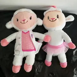 30 см Doc McStuffins Lambie ягненка овец милые плюшевые игрушки Животные Спящая кукла супер мягкий Игрушечные лошадки для Обувь для девочек Для детей