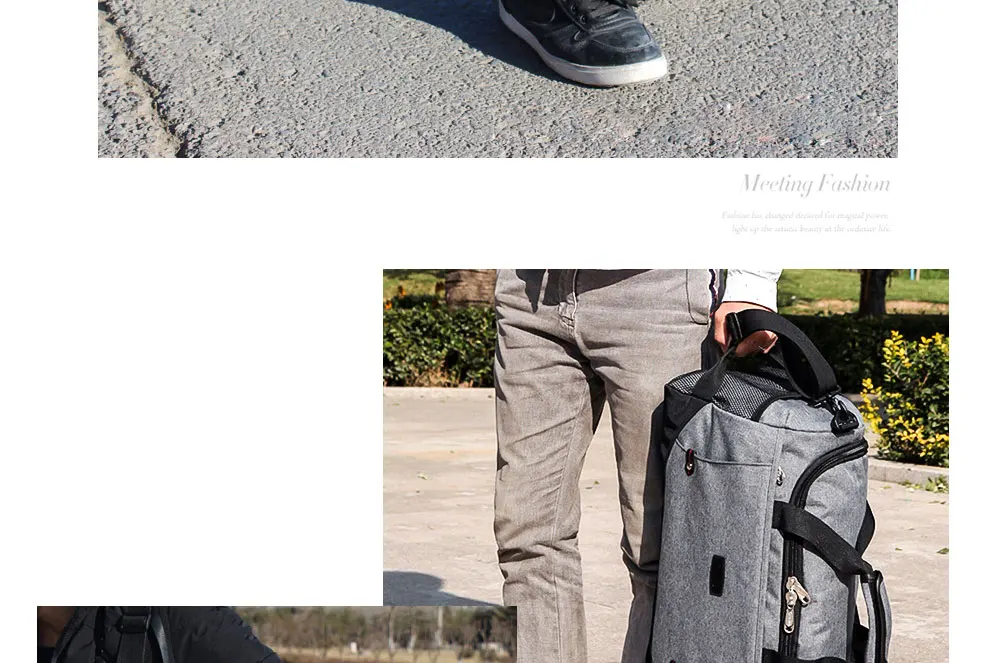 MARKROYAL Многофункциональный Водонепроницаемый Для мужчин Дорожная сумка Anti-Theft дизайн путешествия спортивный костюм большой Ёмкость сумки