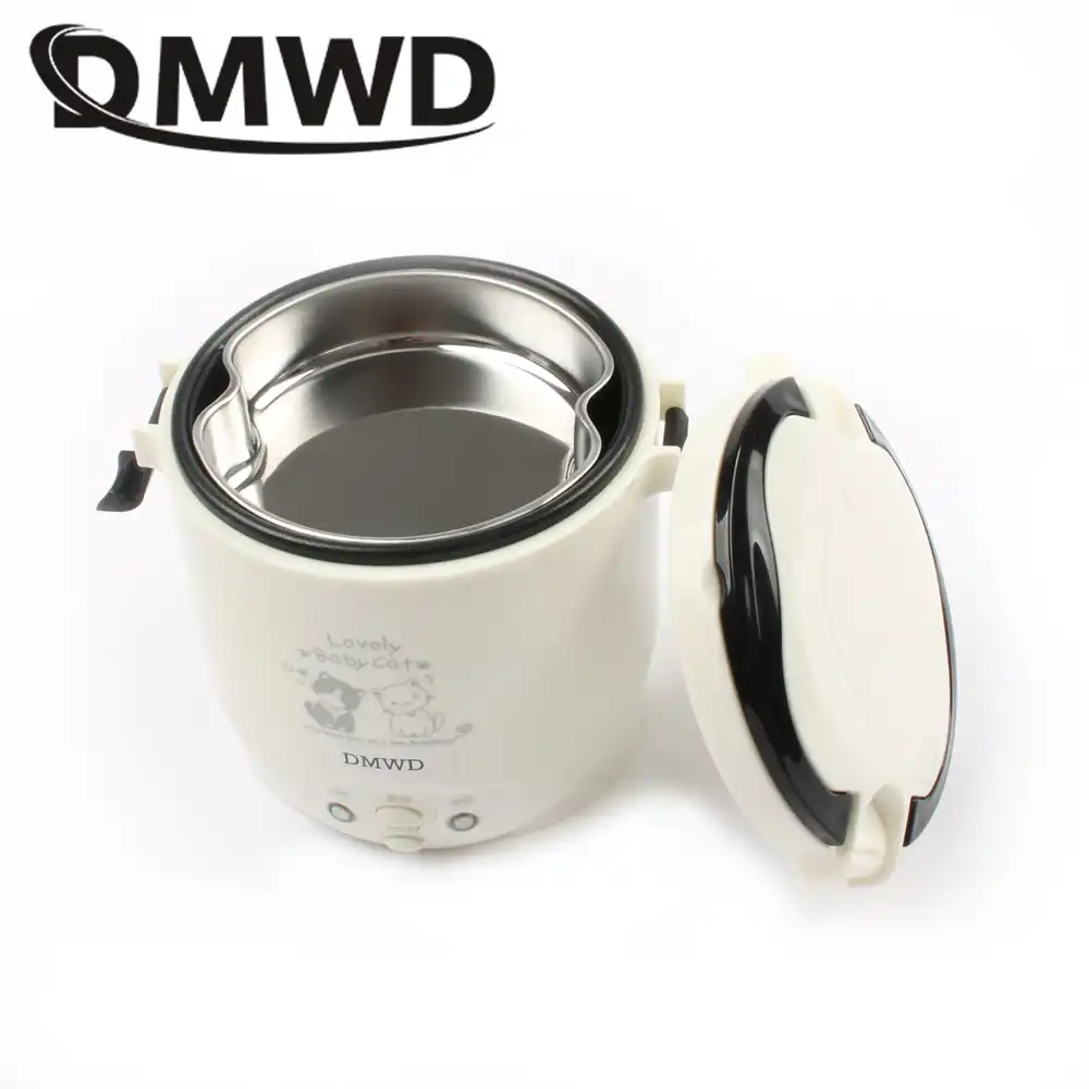 DMWD 1.5L MINI Electric Rice Cooker Portable Cooking Steamer