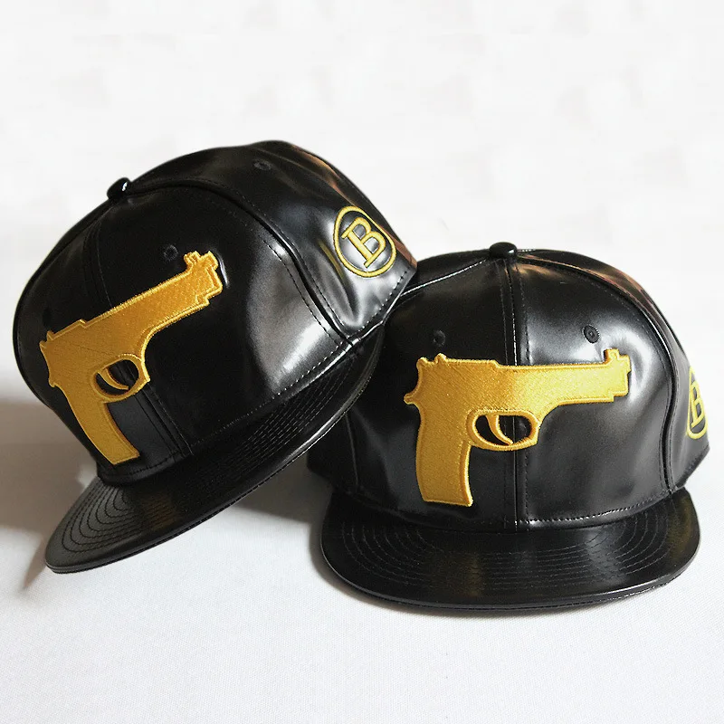 Gorras y gorras para hombres gorras Snapback bordado negro PU Hip Hop Gorra papá sombreros de cuero coreano Gorra Beisbol Hombre Casquette Homme Gorras y gorras para hombres gorras Snapback bordado negro PU Hip Hop Gorra papá sombreros de cuero coreano Gorra Beisbol Hombre Casquette Homme
