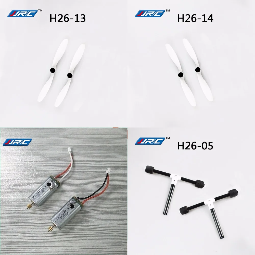 JJRC H26WH RC Quadcopter Spare Parts motor Landing gear propeller 8pcs free shipping | Игрушки и хобби