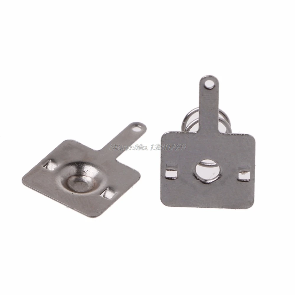50 Pairs Metal Battery Spring Plate Set for AA AAA Positive Negative Contact New