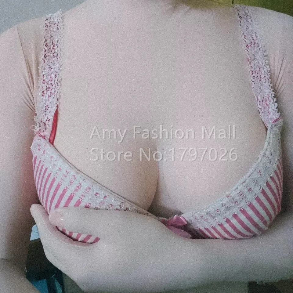 

Fetish kigurumi zentai second skin suit with charming cleavage luxurious customized