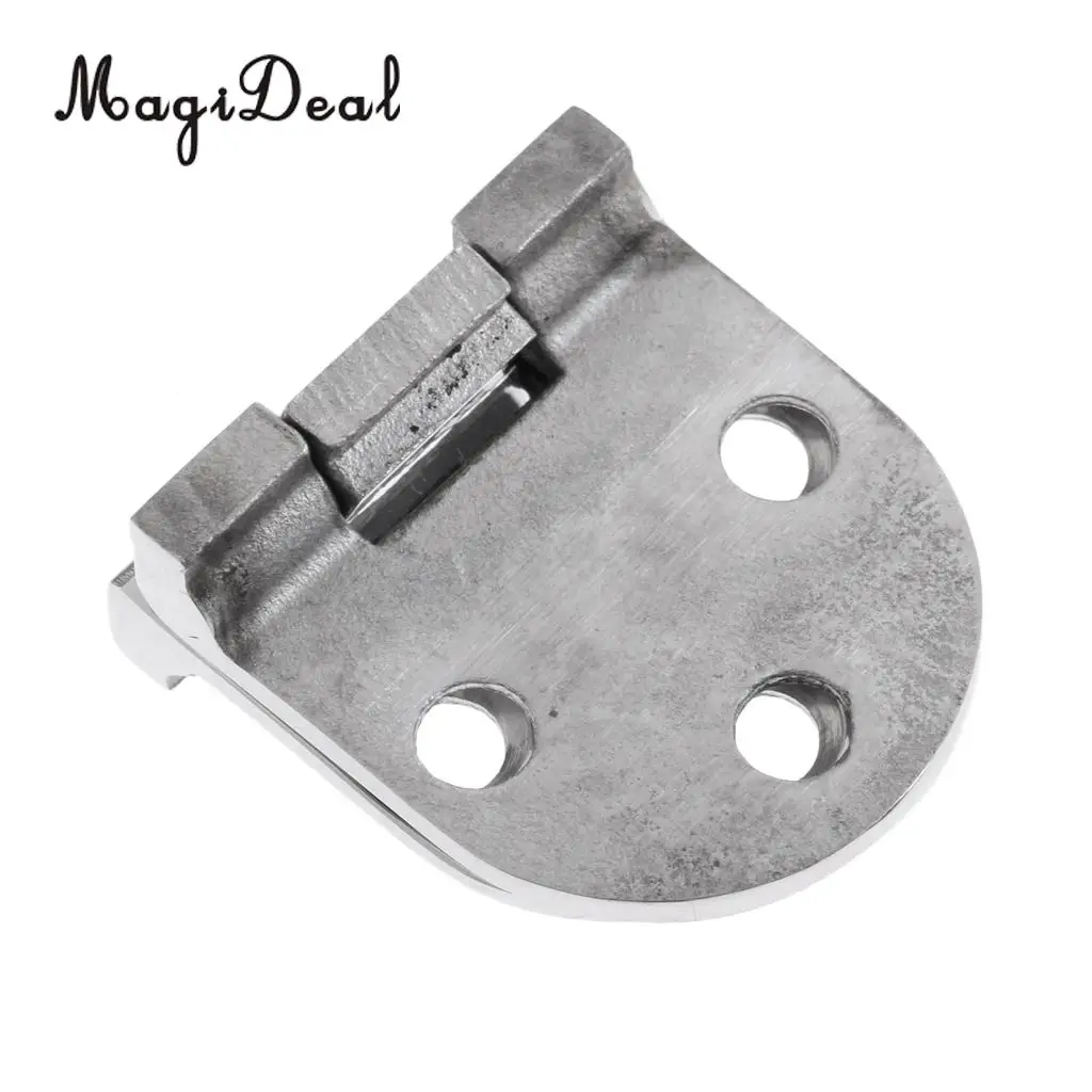 MagiDeal Folding Boat Locker Door Hinge Strap Caravan Yacht Hatch Compartment Cabin Deck Hardware - Marine 316 Stainless Steel 