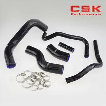 

Radiator Coolant Heater Silicone Hose +CLAMPS for 2013-2014 Su baru BRZ FR-S GT86 BLACK