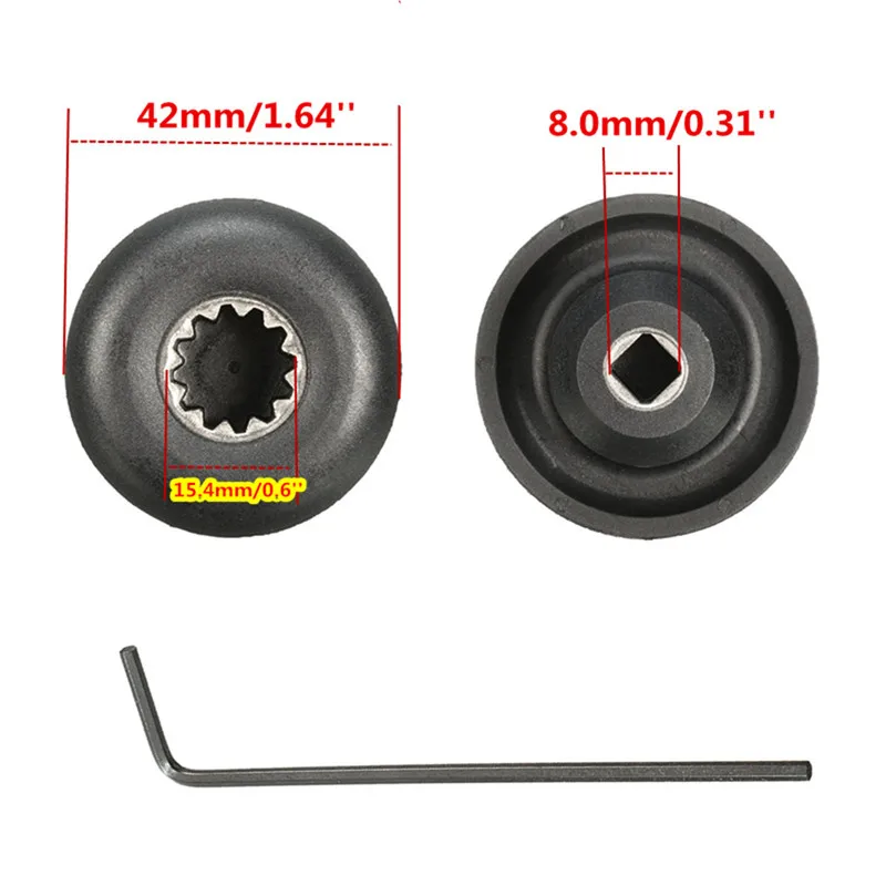 1 Набор, металлический и пластиковый черный блендер, Сменный Набор гнезд для Vitamix, запасные части для блендеров с гаечным ключом