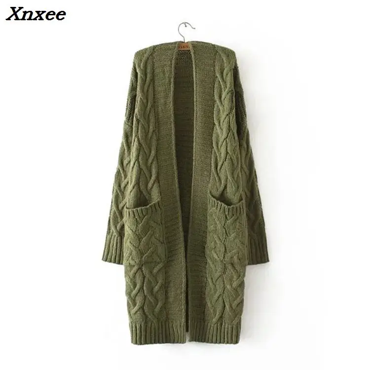 Xnxee Winter 2018 Autumn New V Neck Long Cardigan Twist Casual Loose Sweater Women Oversized Poncho Knitted Wear Jumper LS28 Xnxee Winter 2018 Autumn New V Neck Long Cardigan Twist Casual Loose Sweater Women Oversized Poncho Knitted Wear Jumper LS28