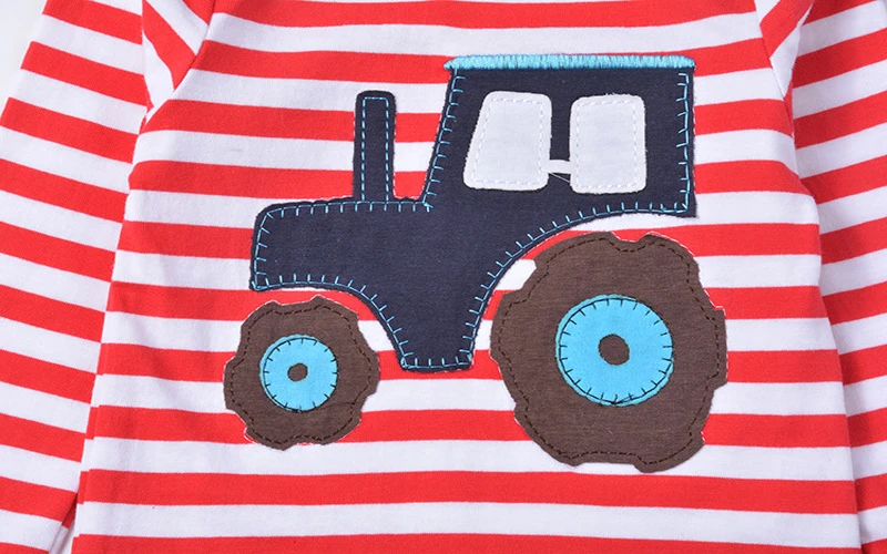 SAILEROAD Cartoon Vehicle Harvester Children Kids Boy's T Shirts New Spring Autumn Baby Infant Girl's Tops Tees Clothing 1-6Year HTB1przdi2BNTKJjy1zdq6yScpXaw - SAILEROAD Cartoon Vehicle Harvester Children Kids Boy's T Shirts New Spring Autumn Baby Infant Girl's Tops Tees Clothing 1-6Year
