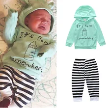 Комплект одежды для малышей, детские толстовки с капюшоном и длинными рукавами для мальчиков и девочек+ штаны, Infantil bebe, комплекты одежды, одежда для малышей