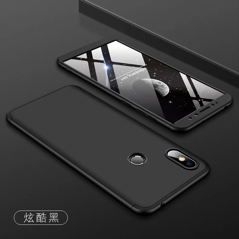 10 шт./партия,, роскошный жесткий чехол 360 для Xiaomi mi 6X A2/Red mi 6 6A 6PRO A2Lite