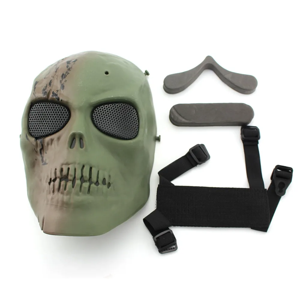 Paintball PCP Airsoft Tactical Military Protective Skull Mask Dustproof Helmet Hunting Shooting CS Outfit Outdoor Sport Gear |