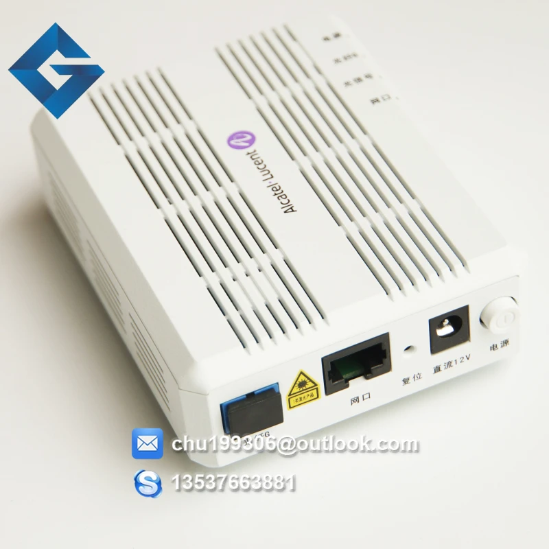 30 шт./партия оригинальная модель GPON ONU Alcatel Lucent Bell FTTH ONT с 1 портом GE ethernet входом SC/UPC