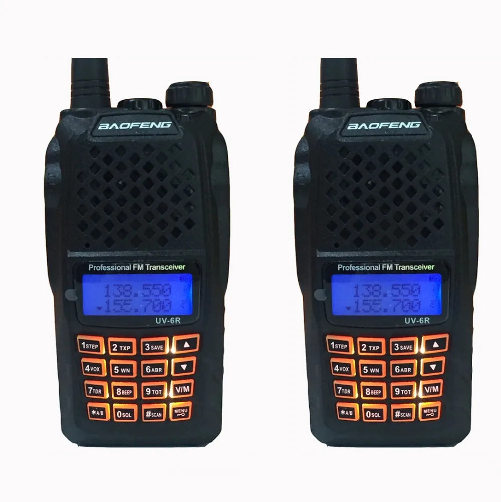 2pcs 10 Km Hunting Radios Communicator 7w Powerful Walkie Talkies With