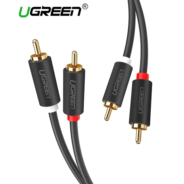 Cheap Ugreen 2RCA to 2 RCA Male to Male Audio Cable Gold-Plated RCA Audio Cable 2m 3m 5m for Home Theater DVD TV Amplifier CD Soundbox Cheap Ugreen 2RCA to 2 RCA Male to Male Audio Cable Gold-Plated RCA Audio Cable 2m 3m 5m for Home Theater DVD TV Amplifier CD Soundbox