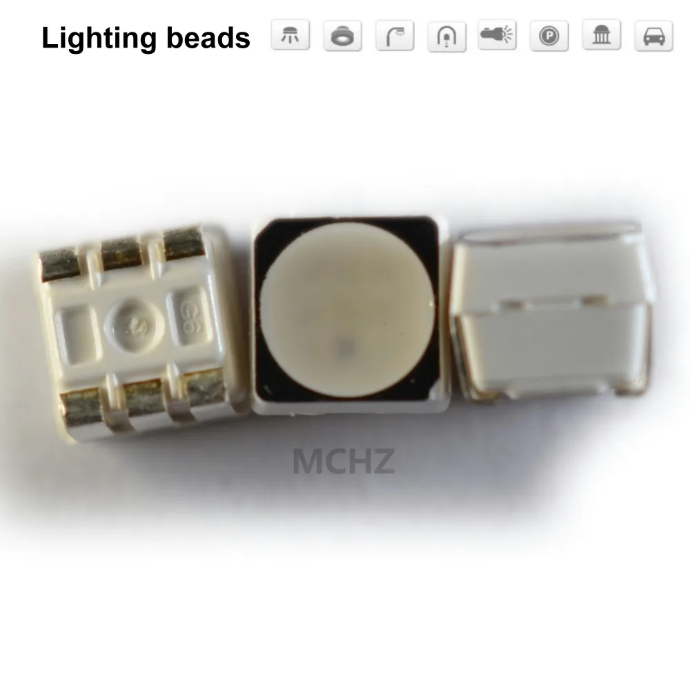 

1000PCS AVAGO 3535rgb smd led 3535 RGB 0.3w 0.6W Display Imported Highlight red green Blue Mini 3535 5050 SMD RGB LED Chip 2