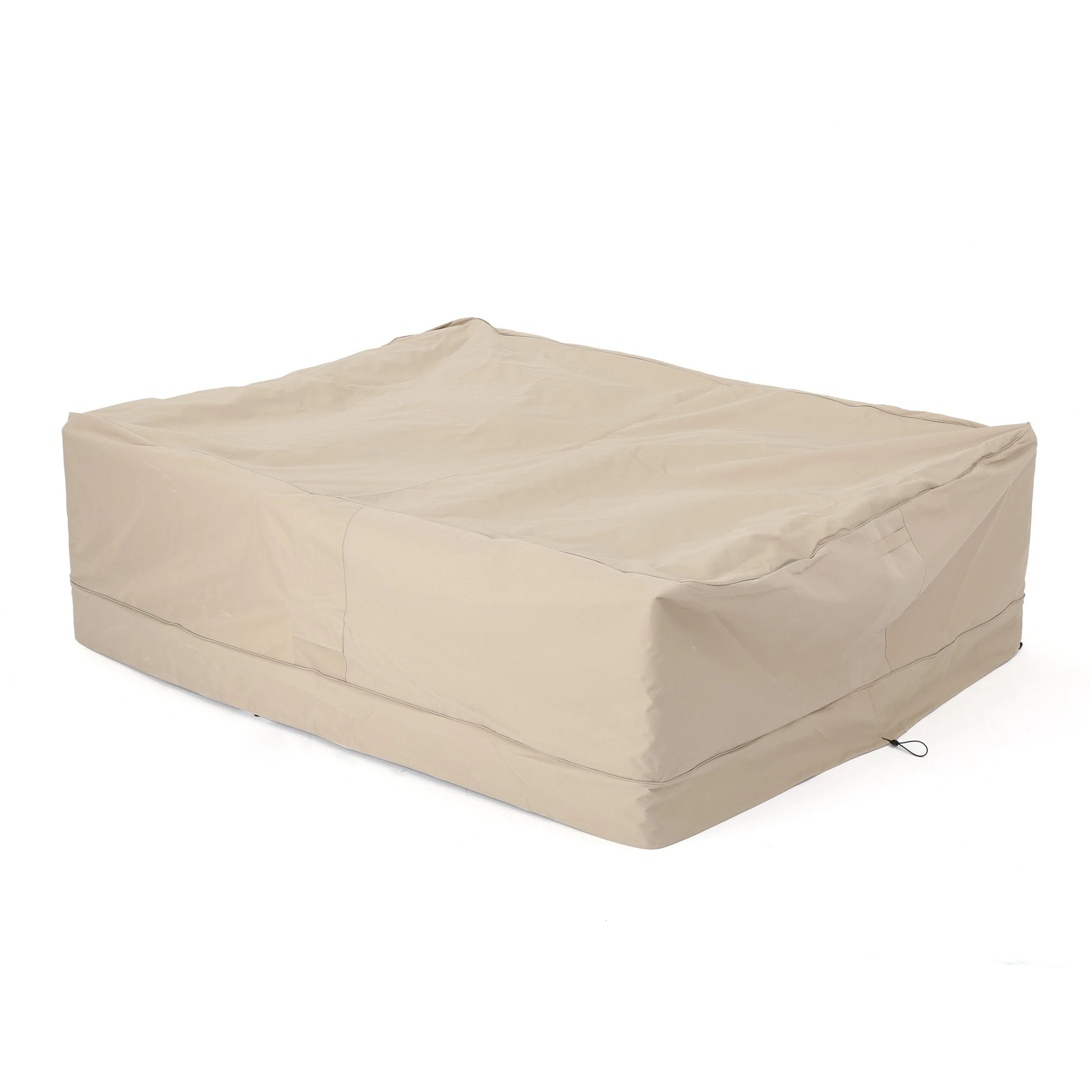 Pueblo 4Pc Wicker Chat Set w/ Water Resistant Cushions & Set Cover (4)