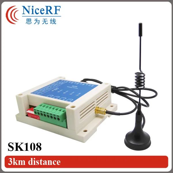 

2pcs 3km distance SK108 Four channel wireless remote control switch