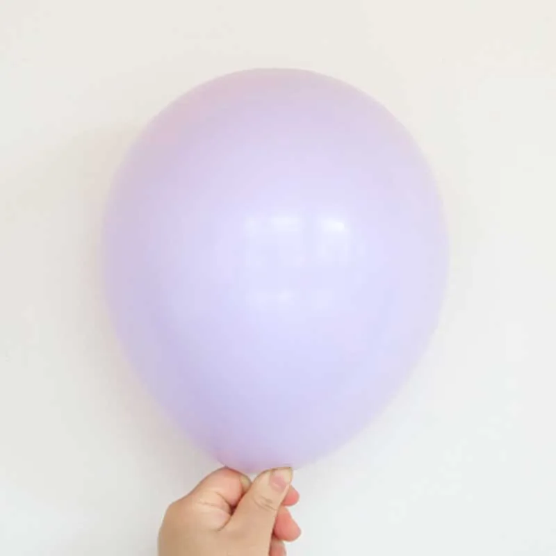 Латексные шарики для свадебного украшения макарун винтажные шары с днем рождения толстые гелиевые надувные вечерние украшения для детских игрушек - Цвет: light purple Macaroo