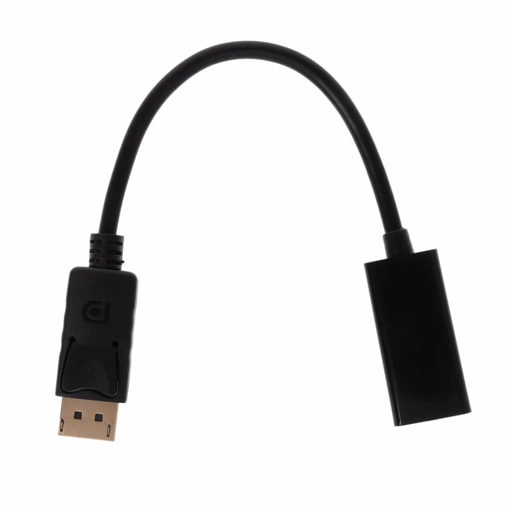 

DP DisplayPort Male To HDMI Female Cable Converter Adapter For Desktop Laptop