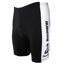 Discovery Орел лайкра Мужчины Силиконовые демпфирования белый Велосипеды шорты дышащий Велосипеды Джерси Личность велосипед одежда