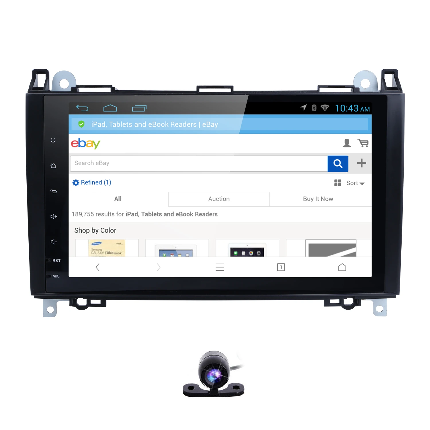 Top OTCA core 4 GB RAM Android 8.0 Car Multimedia Player radio for Mercedes/Benz/Sprinter/W169/B200/B-class no dvd GPS Camera TPMS 1